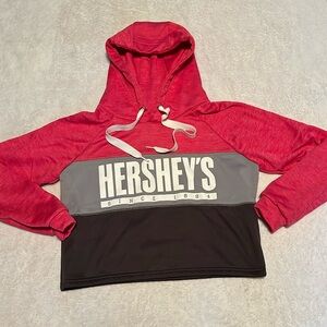 Cropped Hershey hoodie!